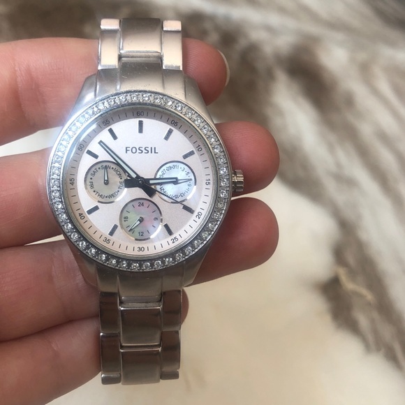 Fossil Accessories - Fossil Rose-tone Watch